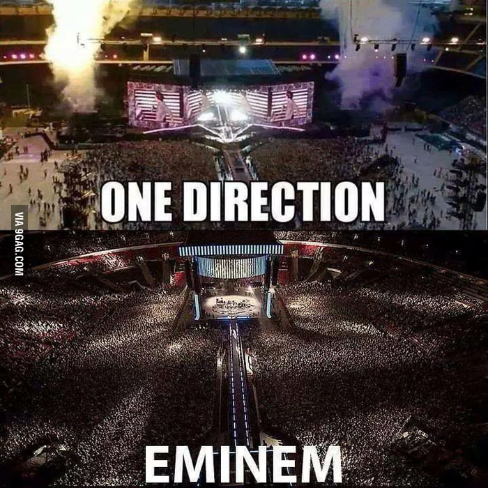 Eminem VS One Direction - 9GAG