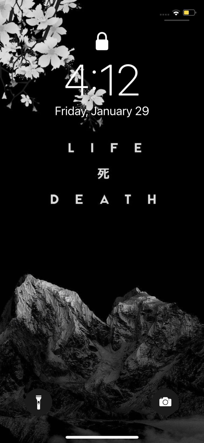 Life Over Death Japanese Minimalist 9gag