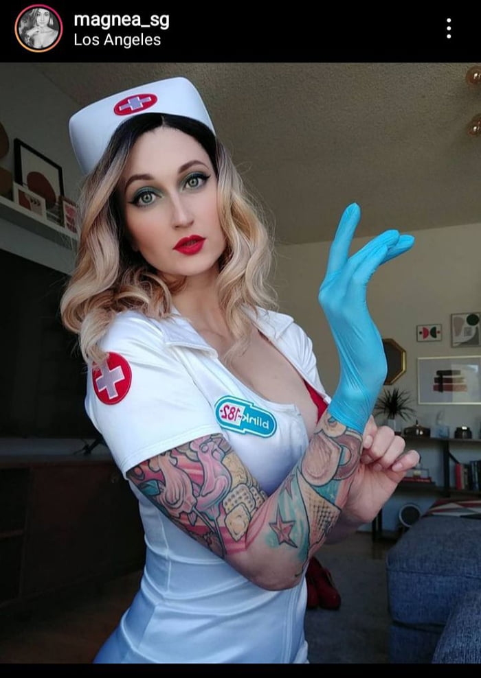 blink 182 album cover nurse