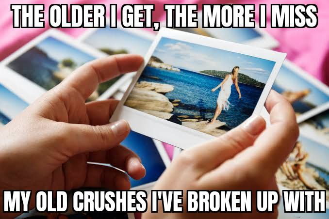 They've moved on to new relationships and seem happy, but I regret not ...