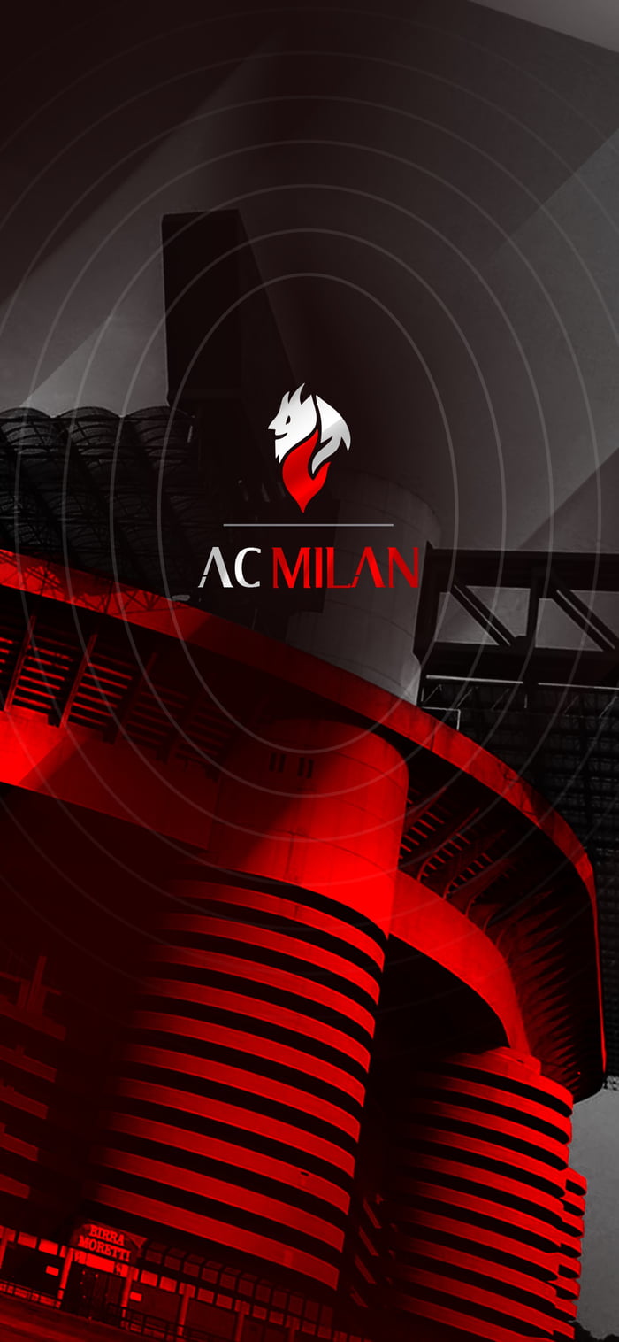 Ac Milan Wallpaper I Made For A Friend Of Mine I D Love To Have Some Feedback 9gag