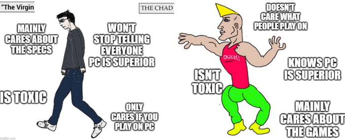 Virgin vs Chad - 9GAG