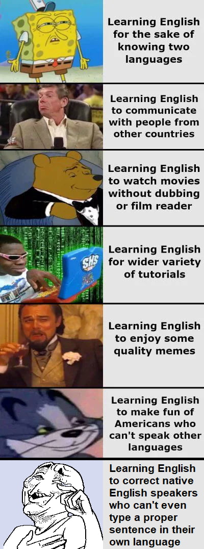 The best part about learning English as a second language - 9GAG