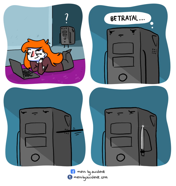 I hate laptops. 9GAG