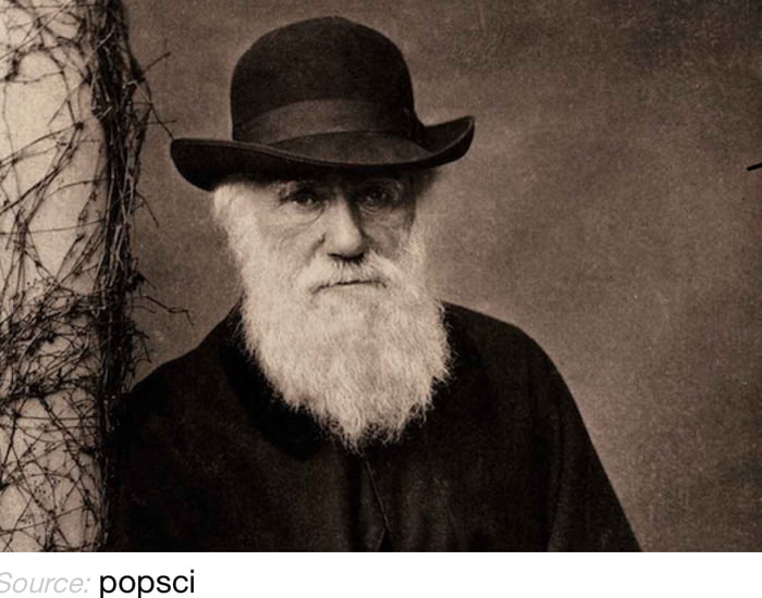 Random Fact: Charles Darwin ate almost every animal he discovered. - 9GAG