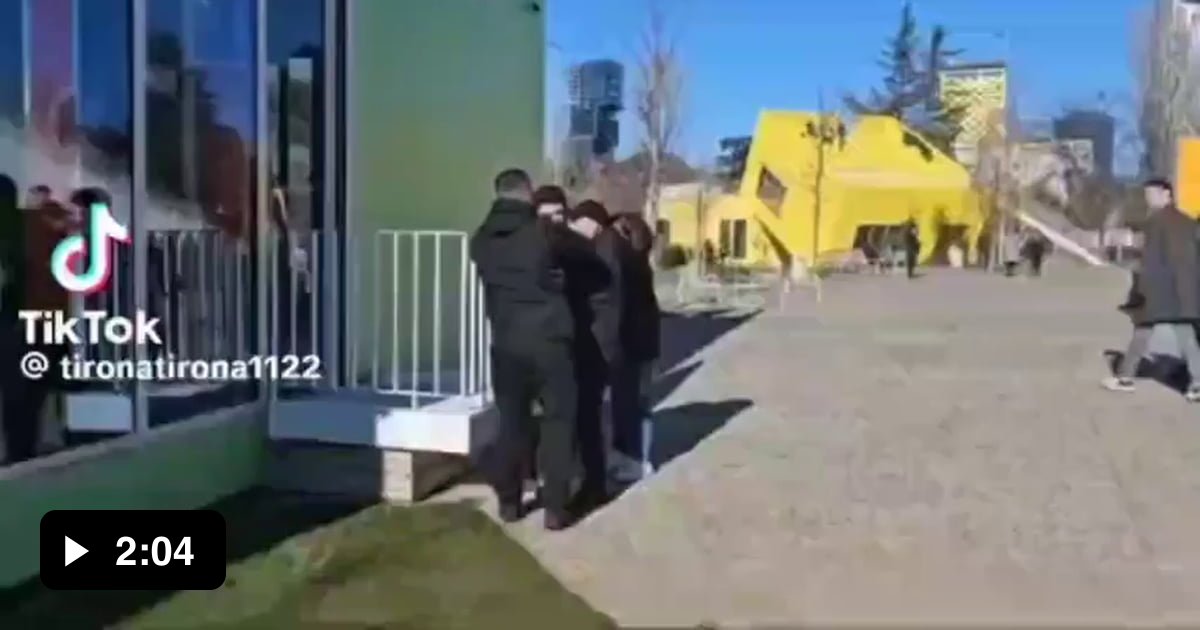 Young Man arrested because he peacefully protested Infront of Albanian ...