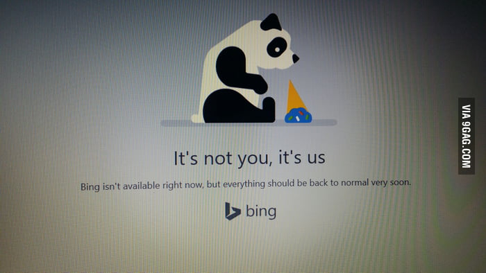 Use Bing to download Google Chrome and this is what I get... - 9GAG