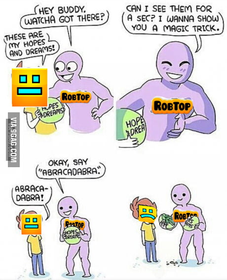 Geometry Dash In A Nutshell 9gag 7413