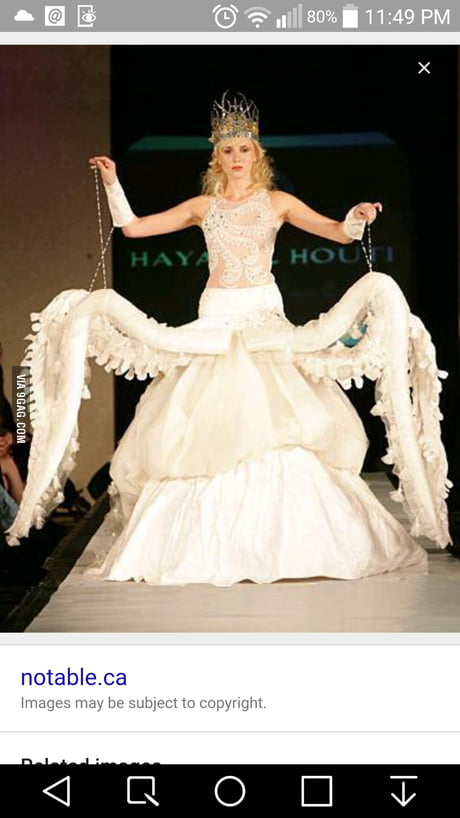 Googled Bad Wedding Dresses Was Not Disappointed 9gag