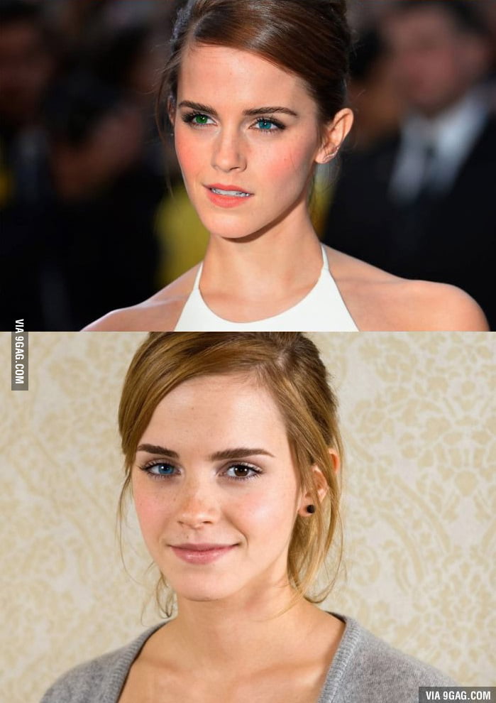 Emma Watson and the procrastinating of Photoshop (not my work) - 9GAG