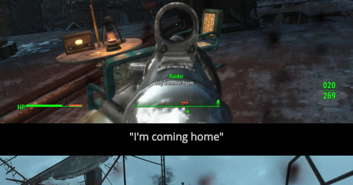 [Fallout 4] An interesting encounter turned sad. - 9GAG