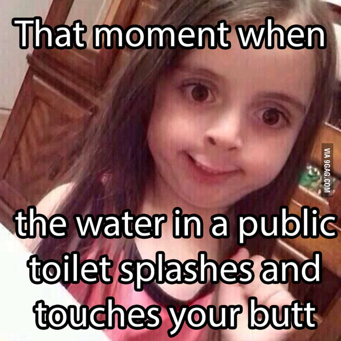 Public toilet problems 9GAG