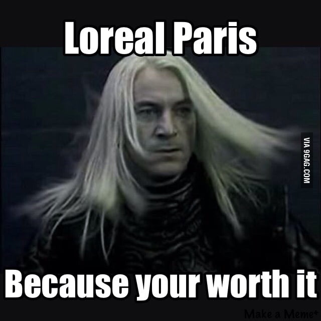 Lucius Malfoy everybody - 9GAG