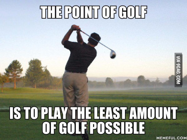 I Love golf - 9GAG