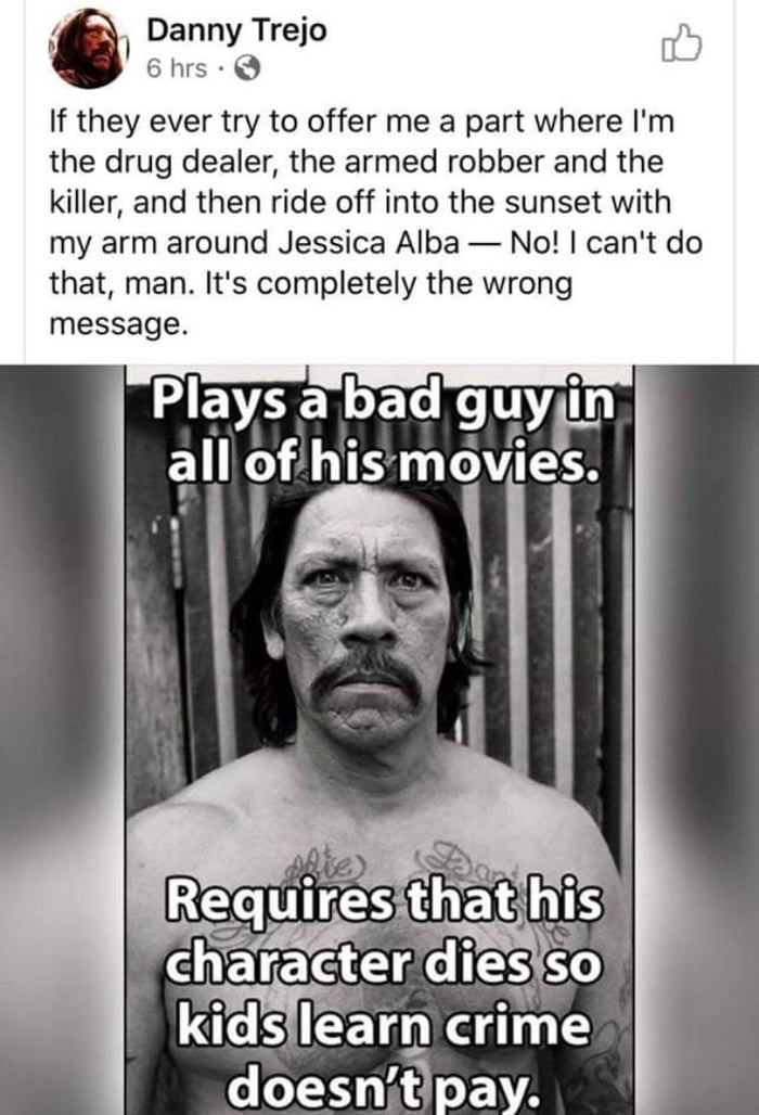 Trejo being wholesome - 9GAG