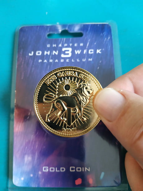 John Wick Continental Coin Where Is The Next Continental 9gag