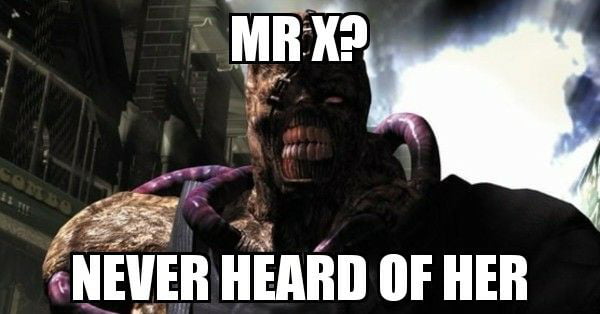 RE2 REMAKE Mr. X - 9GAG