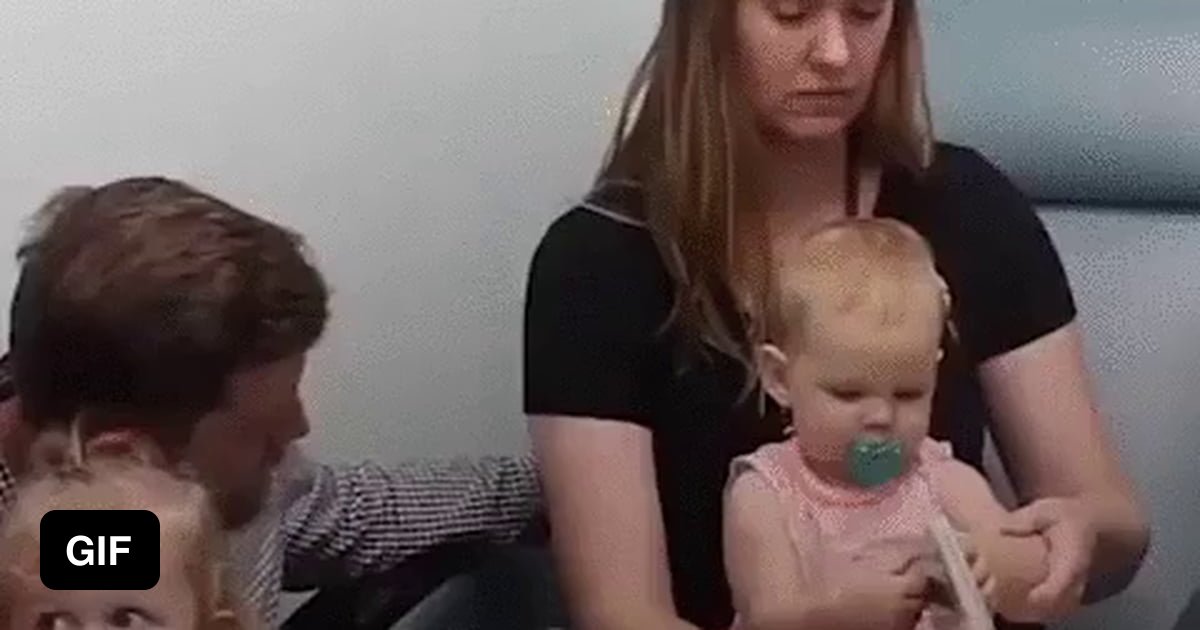 Mom reacts to her baby girl hearing for the first time. - 9GAG