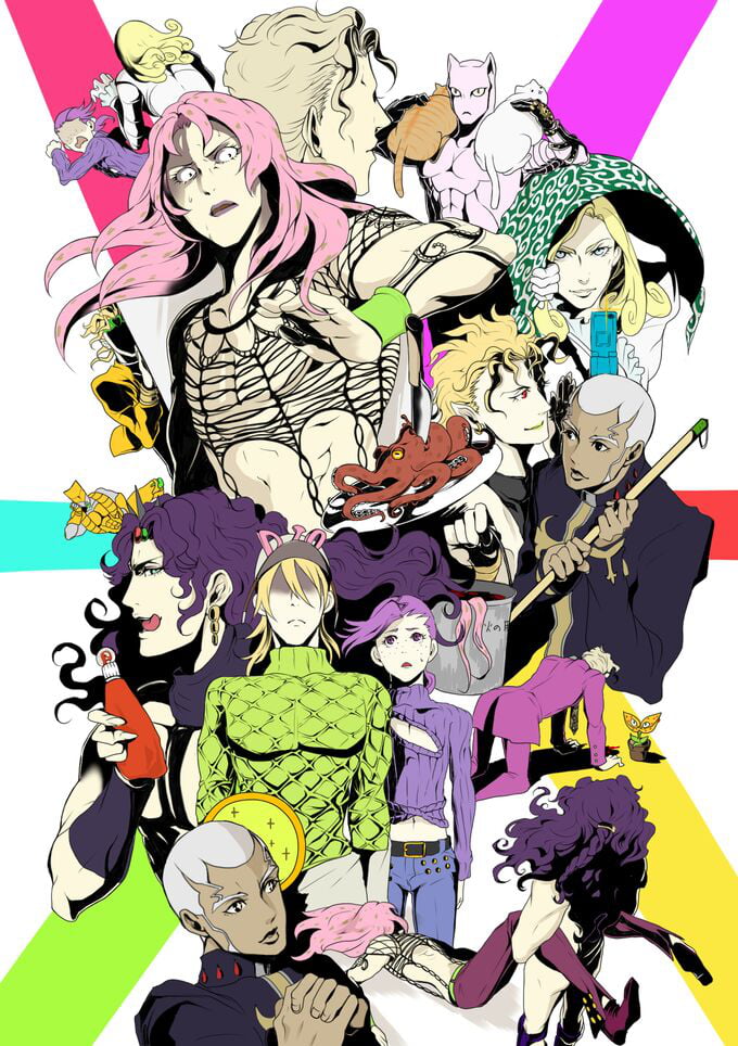 JJBA villain in one picture - 9GAG