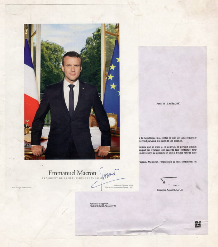 I wrote to the leaders of the world. I asked for an autographed picture ...