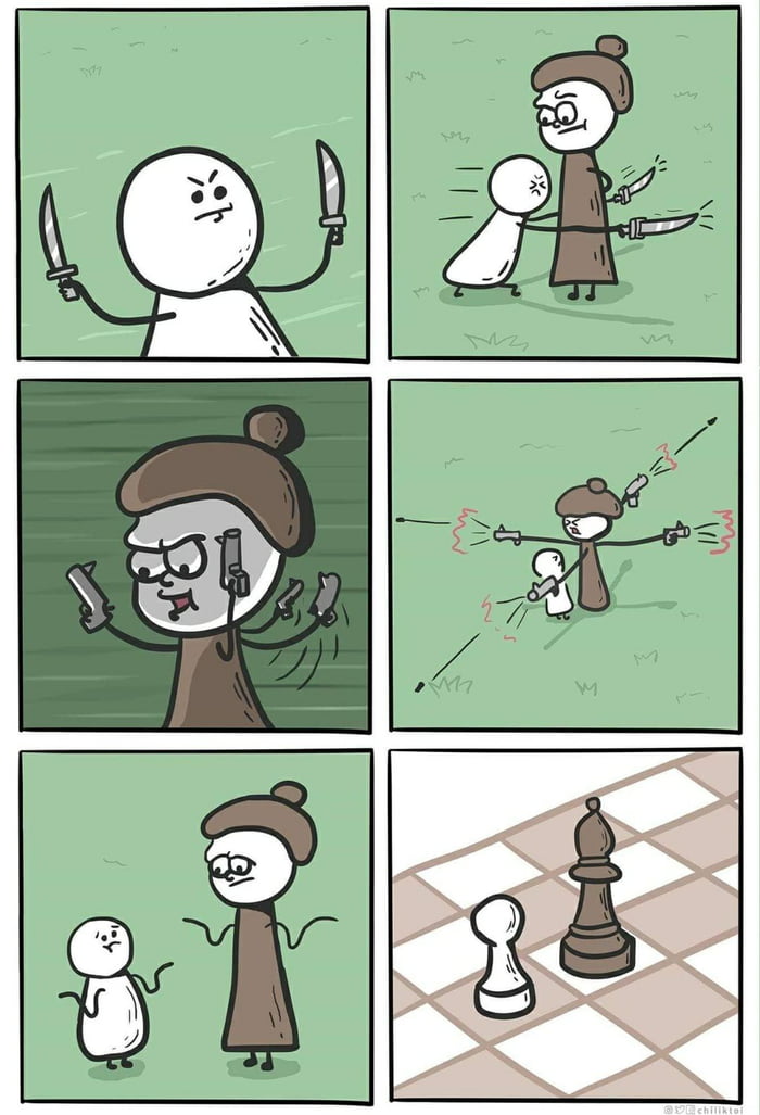 Chess logic - 9GAG