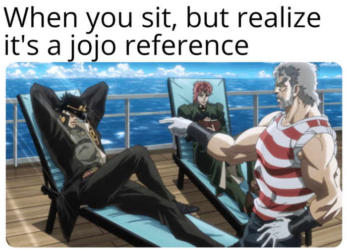 is that a jojo reference ~