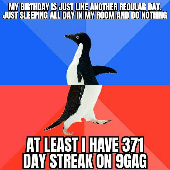 Started to not care about my birthday anymore. Glad I still have the ...