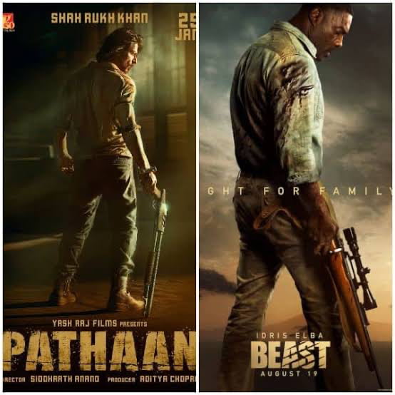 Kya faltugiri hai ye, Poster bhi copy! hutt!! Aur Pathan is holding gun