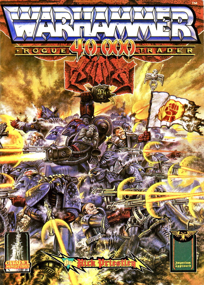 Did Rogue trader have the best warhammer 40k cover art? If not, which ...