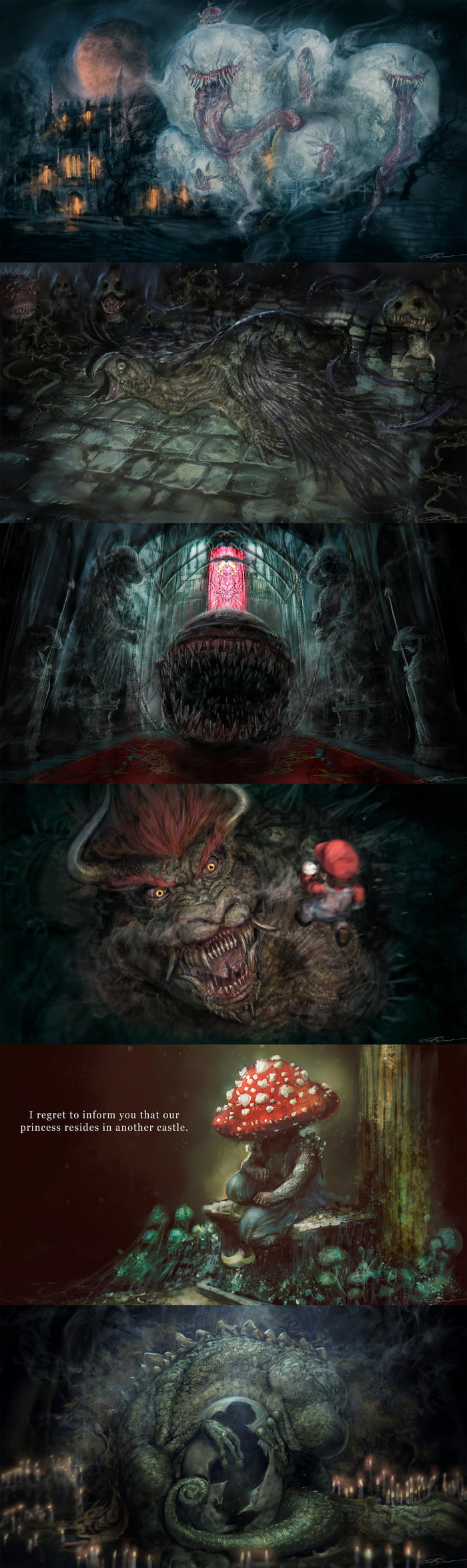 If From Software made the Super Mario series. - 9GAG