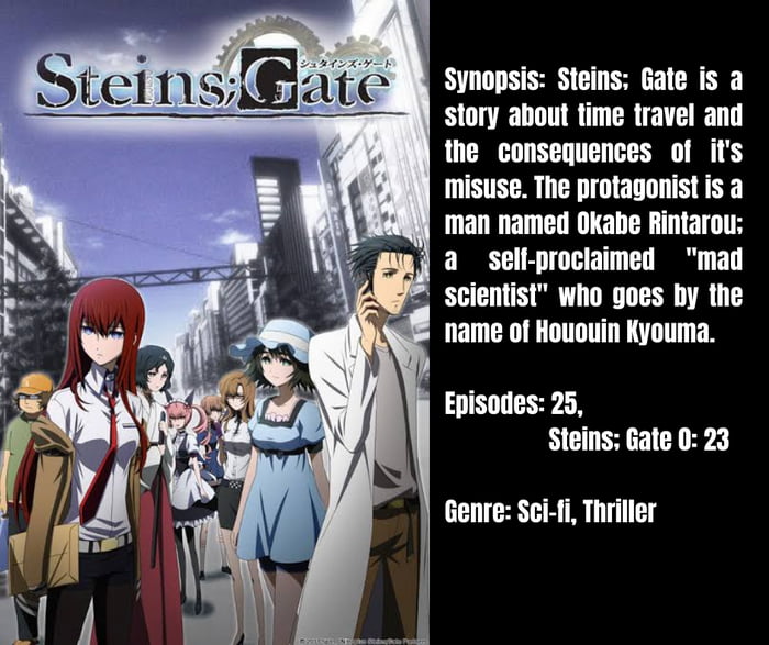 Unsolicited Anime Recommendation #16: Steins;Gate - 9GAG