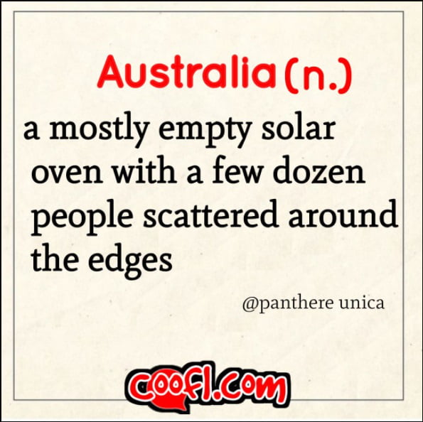 Definition Of Australia - 9GAG