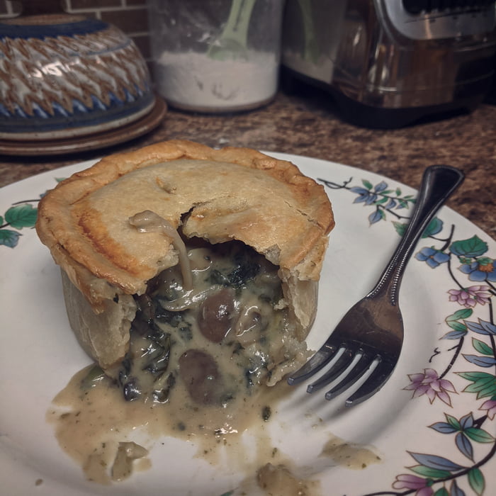 Mushroom Kale Pie 9GAG