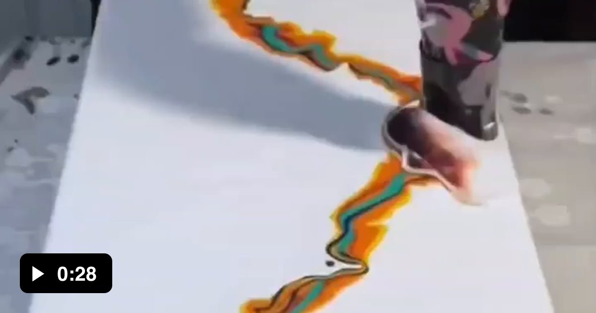 Abstract painting technique - 9GAG