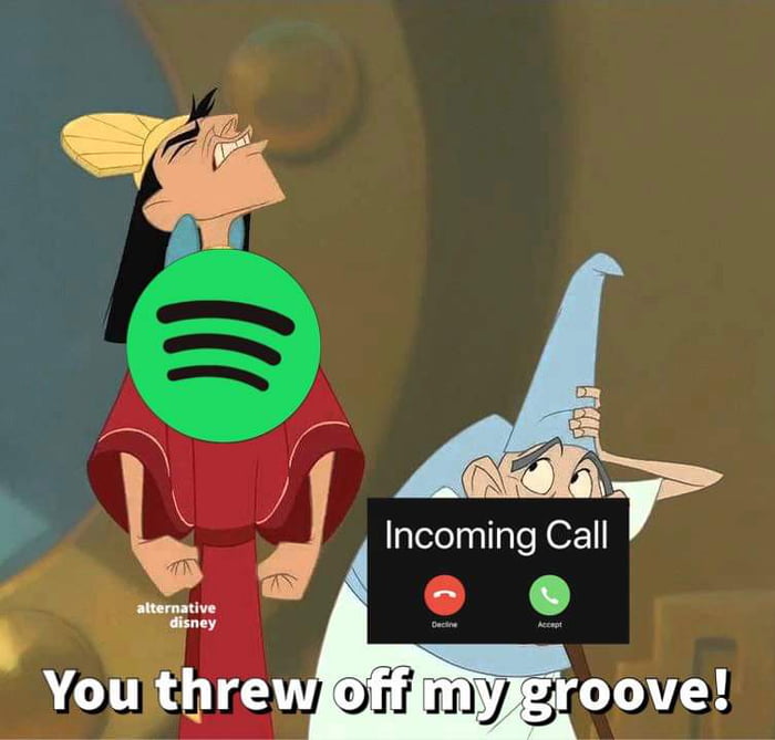 I'm sorry but you have thrown off the emperor's groove. 9GAG