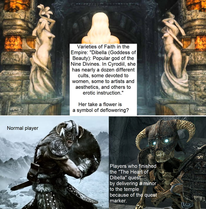 Skyrim Dibella 9GAG