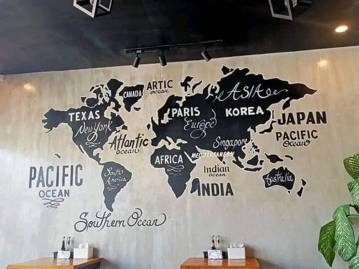 This Map At A Coffee Shop 9GAG   APgjmRB 700b 