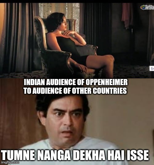 Indian censor board ka CGI marvel se Kam hai ke.... 9GAG