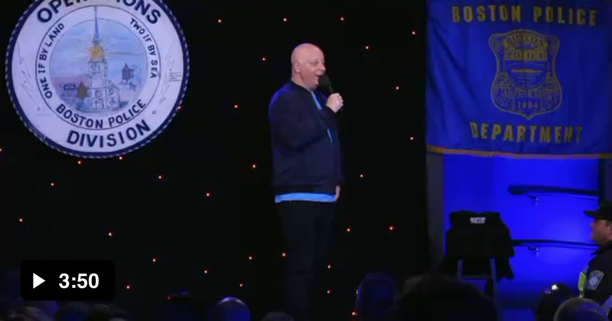 Jeff Ross roasts cops. 9GAG