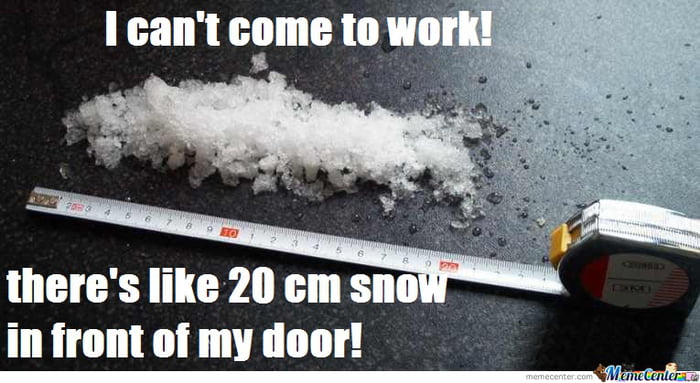 3,167 points * 57 comments - When it snows in Belgium - 9GAG has the best f...