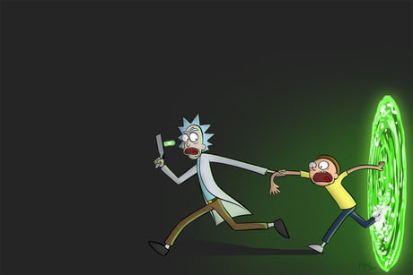 Can Someone Please Edit And Remove Rick And Morty From The Picture