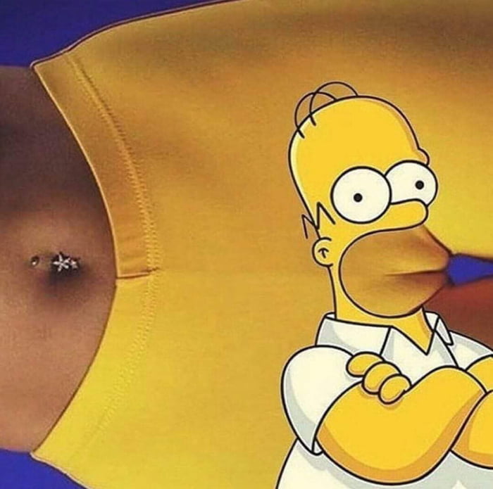 Homer “cameltoe” Simpson 9gag