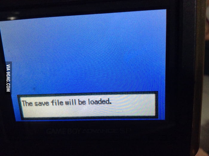 The best thing to see after not playing for a long time. - 9GAG
