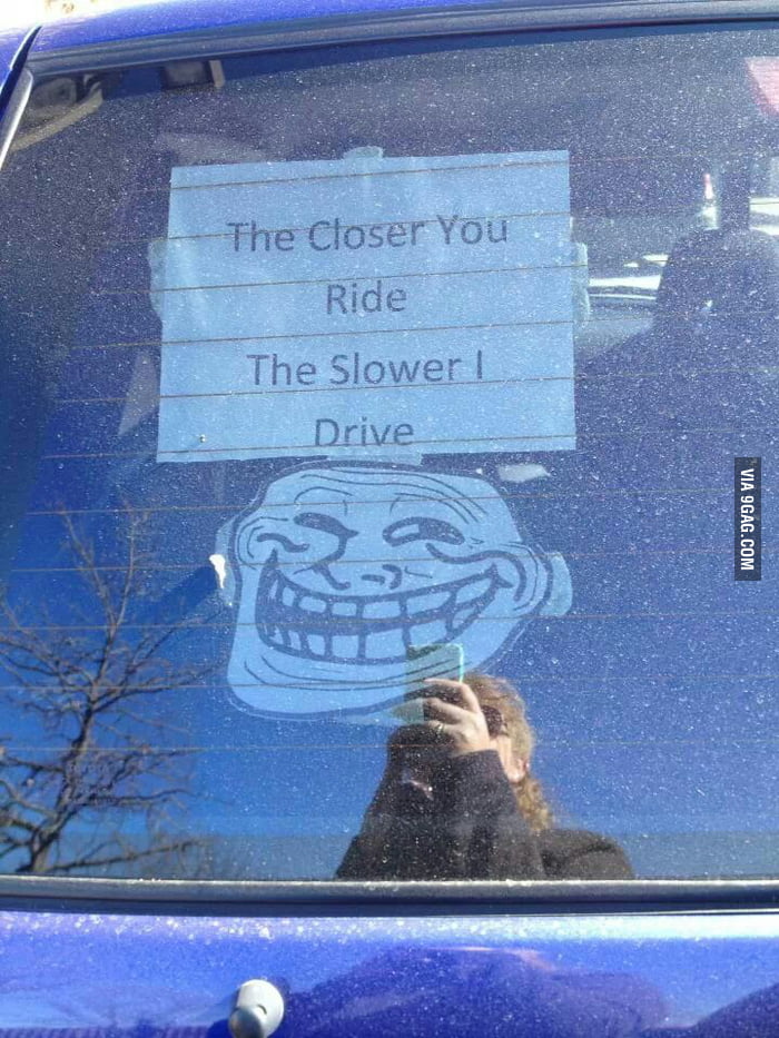 I don't know whose car this was, but it made my day - 9GAG