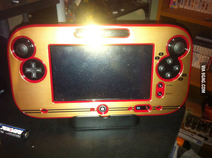 Love my Wii U gamepads new look. 9GAG