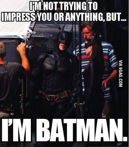 Batman the pick up master - 9GAG