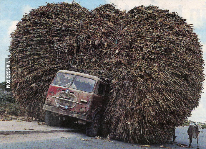 Afro truck. - 9GAG