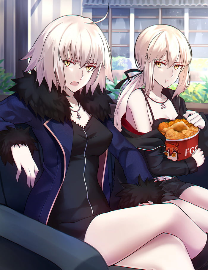 Jeanne Alter & Saber Alter - 9GAG