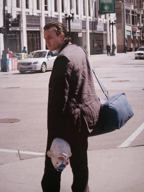 Heath Ledger Shooting The Dark Knight S Robbery Of Gotham National