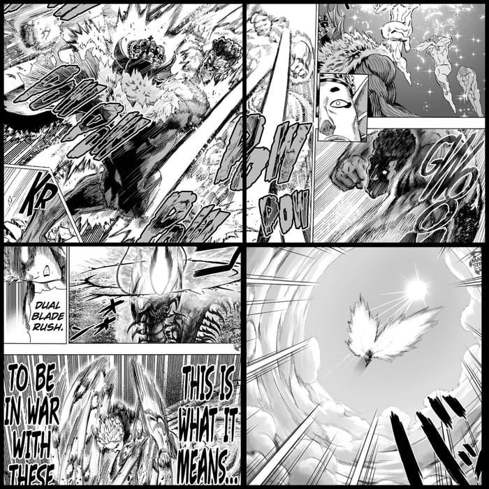 Genos’ Dual Blade Rush=PPP’s Angel Rush? (Btw read it manga style) - 9GAG